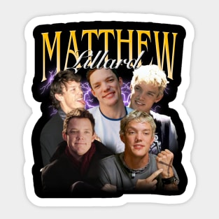 RETRO VINTAGE MATTHEW LILLARD BOOTLEG STYLE Sticker